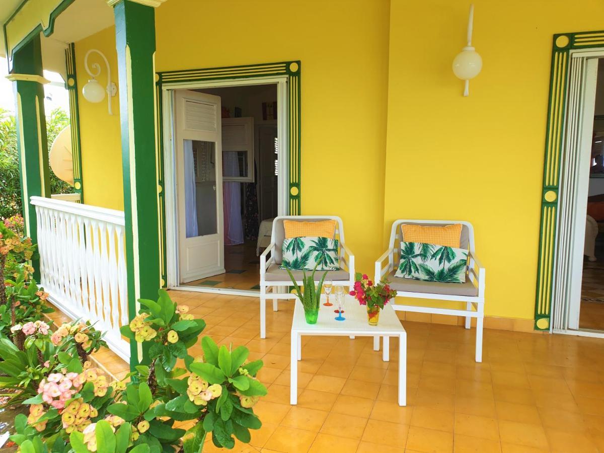 Villa Guadeloupe Saint Francois Acces Mer Piscine Iguana Bay - Villa Zagadi Bagian luar foto