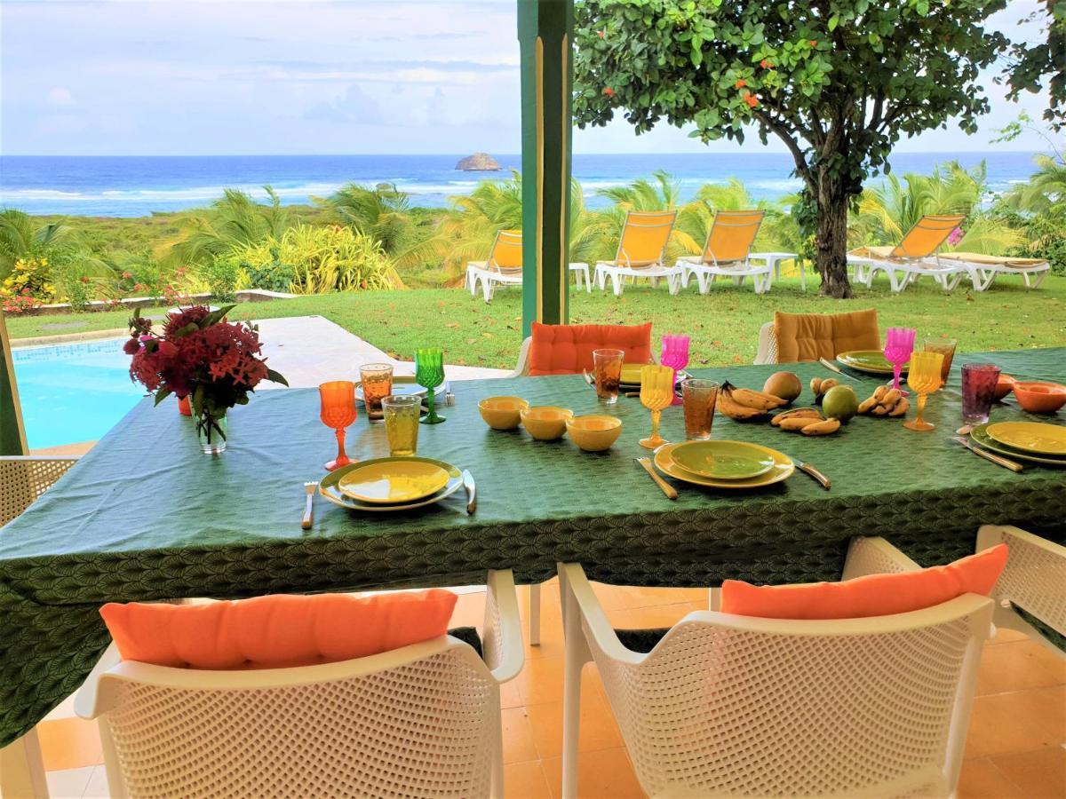 Villa Guadeloupe Saint Francois Acces Mer Piscine Iguana Bay - Villa Zagadi Bagian luar foto