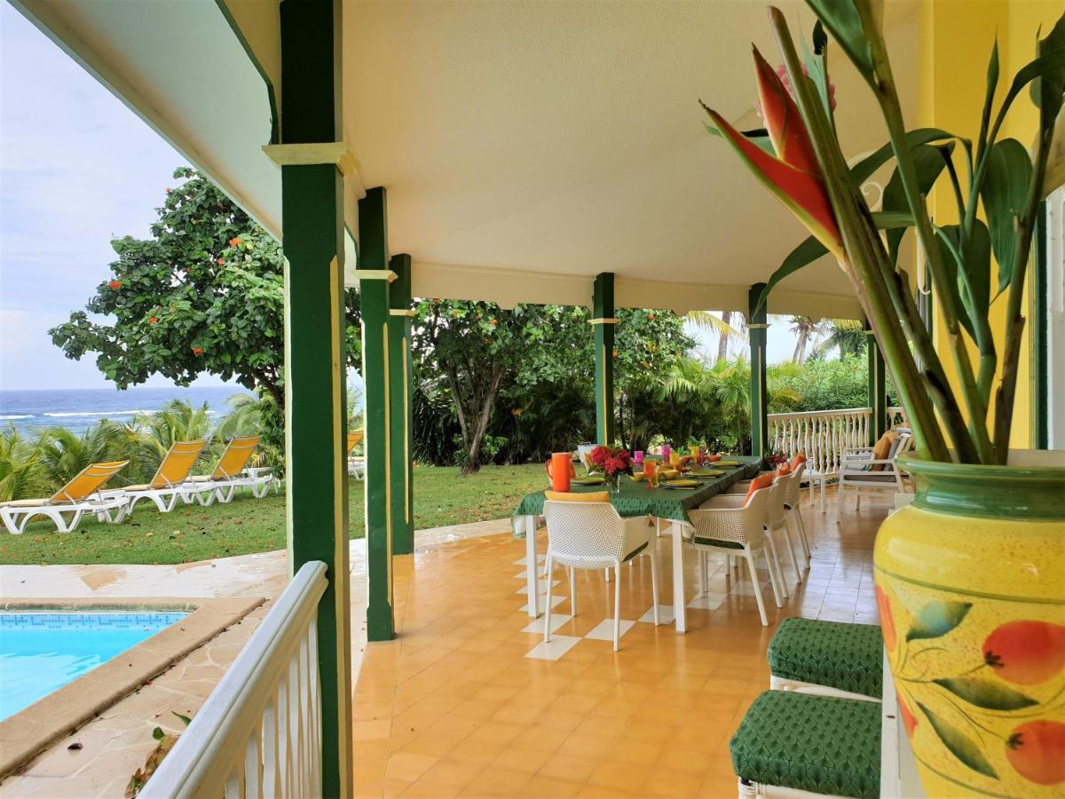 Villa Guadeloupe Saint Francois Acces Mer Piscine Iguana Bay - Villa Zagadi Bagian luar foto