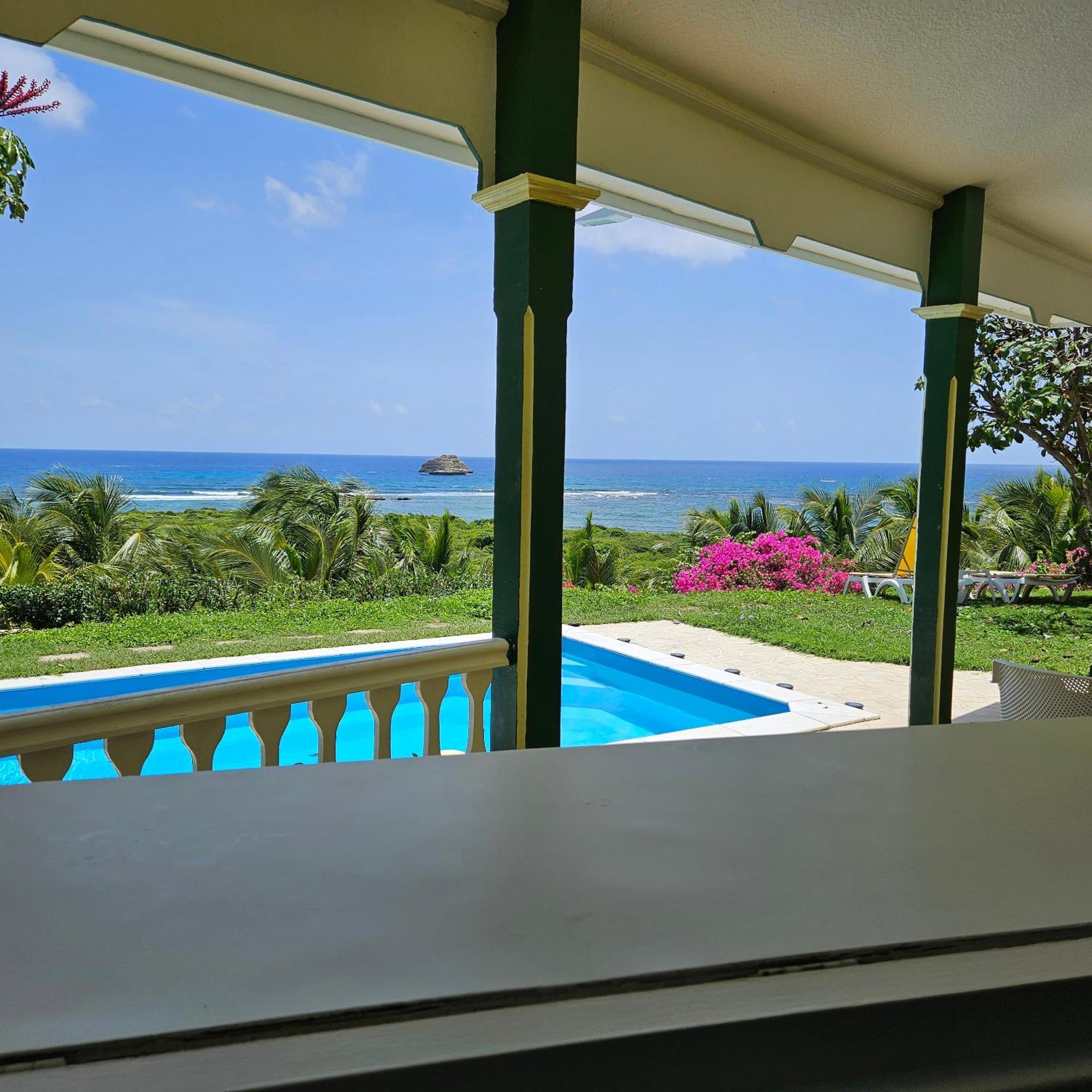 Villa Guadeloupe Saint Francois Acces Mer Piscine Iguana Bay - Villa Zagadi Bagian luar foto