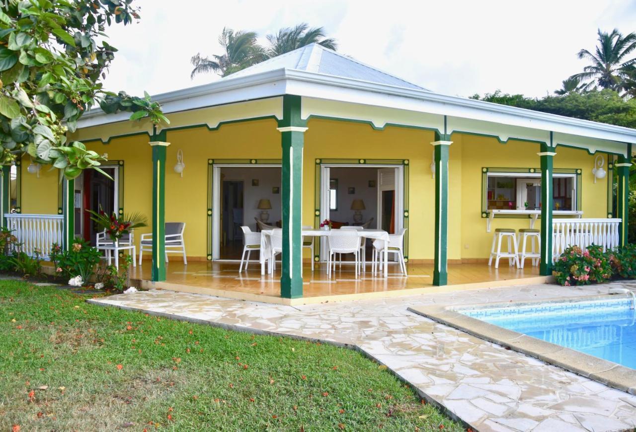 Villa Guadeloupe Saint Francois Acces Mer Piscine Iguana Bay - Villa Zagadi Bagian luar foto