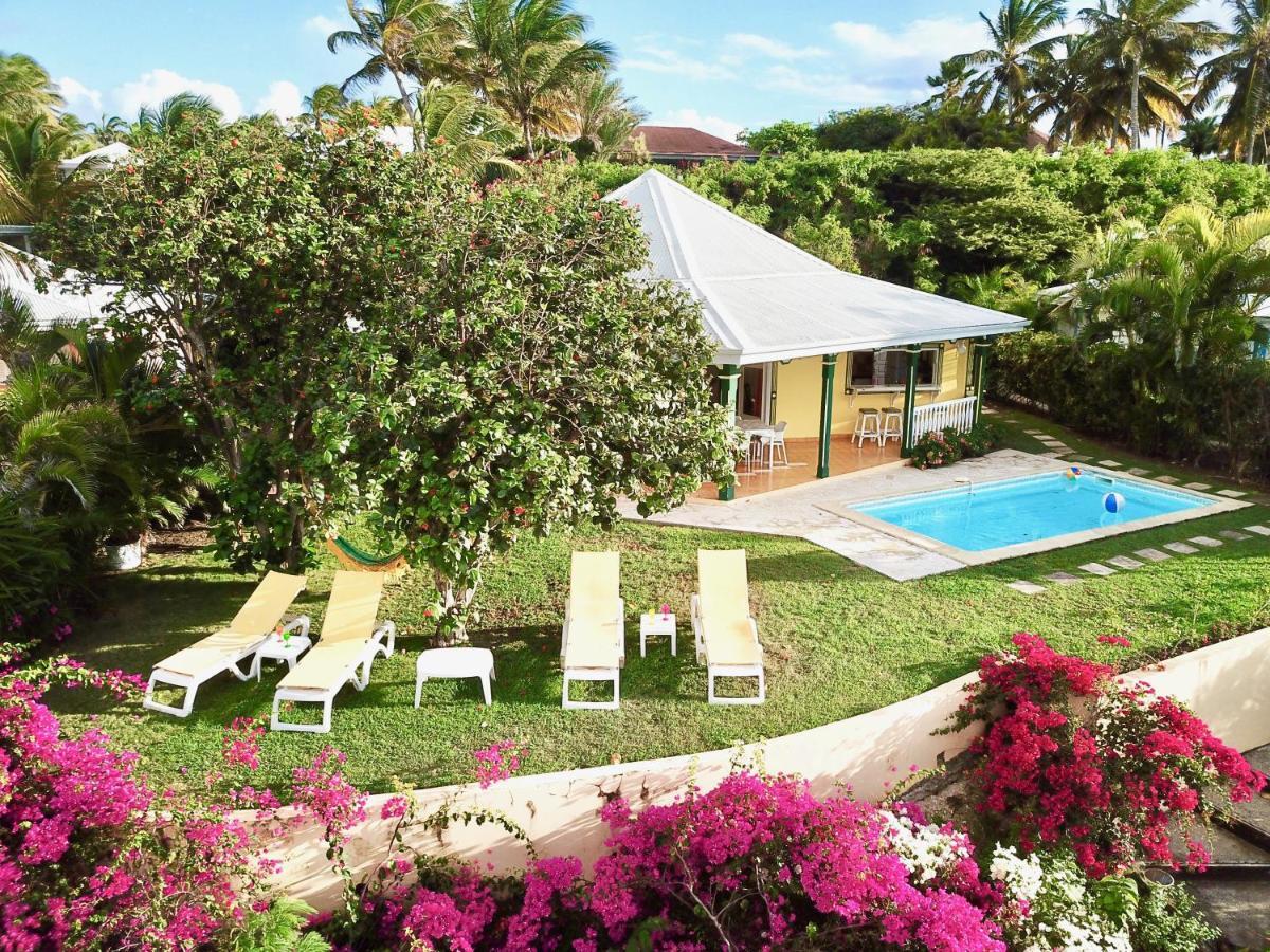 Villa Guadeloupe Saint Francois Acces Mer Piscine Iguana Bay - Villa Zagadi Bagian luar foto