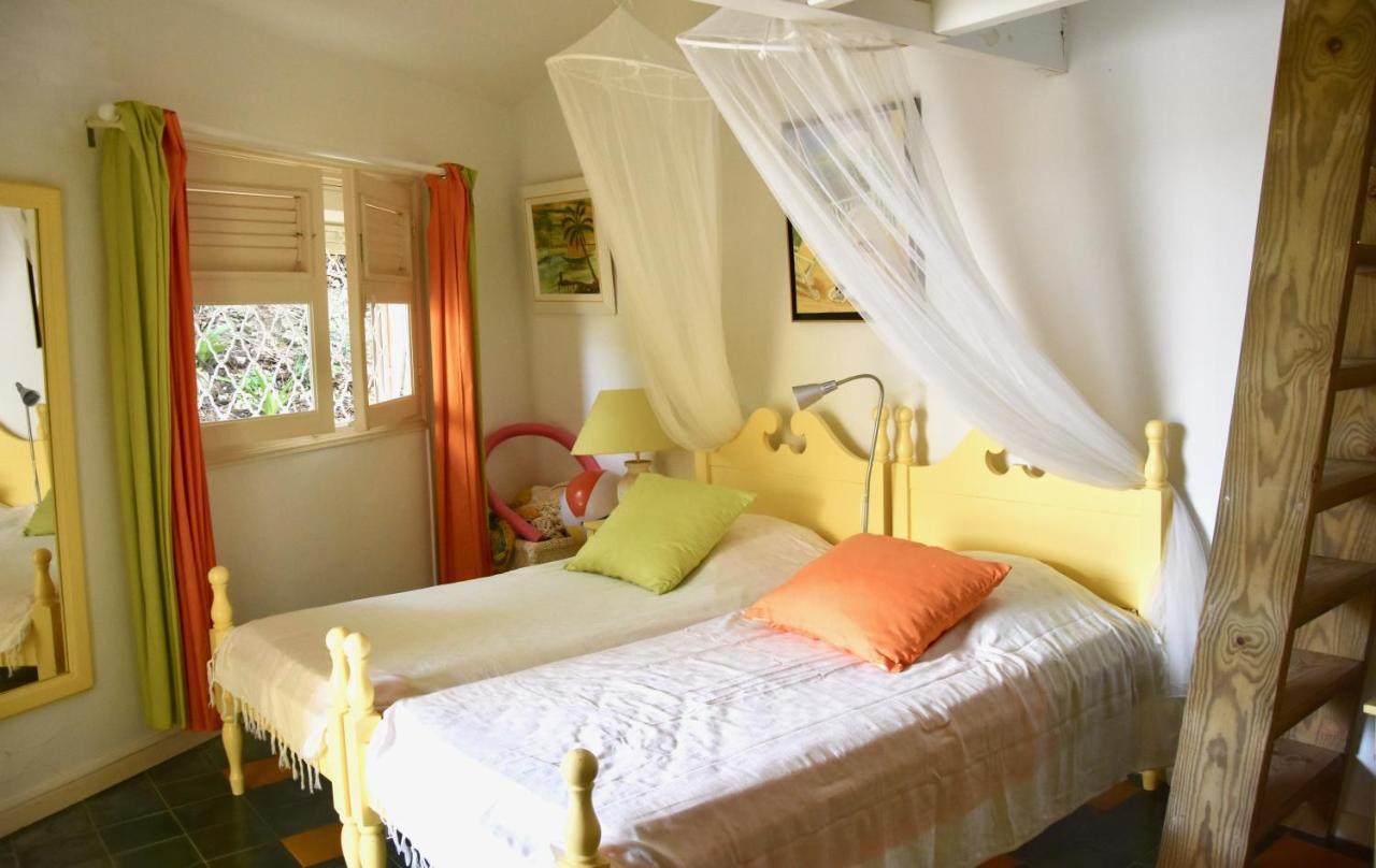 Villa Guadeloupe Saint Francois Acces Mer Piscine Iguana Bay - Villa Zagadi Bagian luar foto