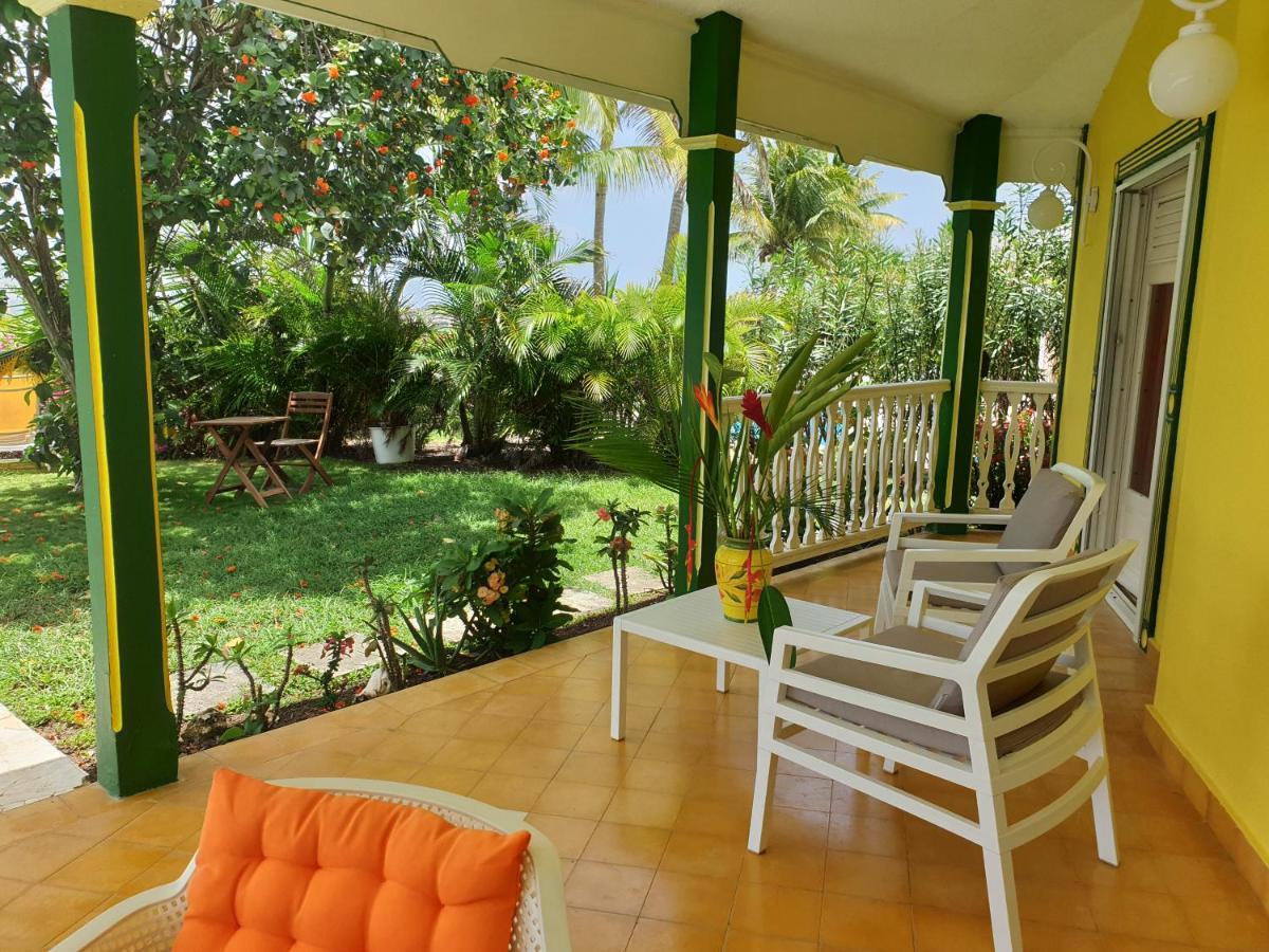 Villa Guadeloupe Saint Francois Acces Mer Piscine Iguana Bay - Villa Zagadi Bagian luar foto