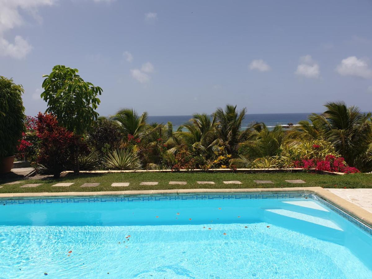 Villa Guadeloupe Saint Francois Acces Mer Piscine Iguana Bay - Villa Zagadi Bagian luar foto